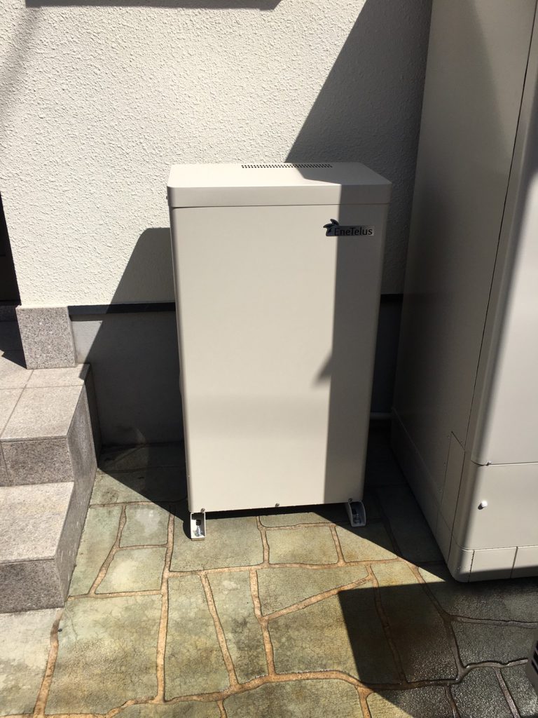 八尾市　M様　蓄電システム、エコキュートシステム